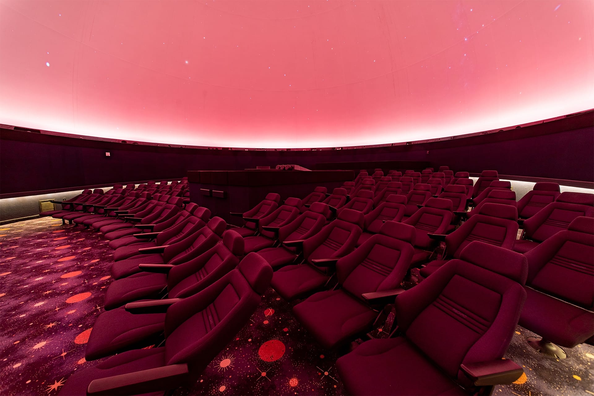 Planetarium show room
