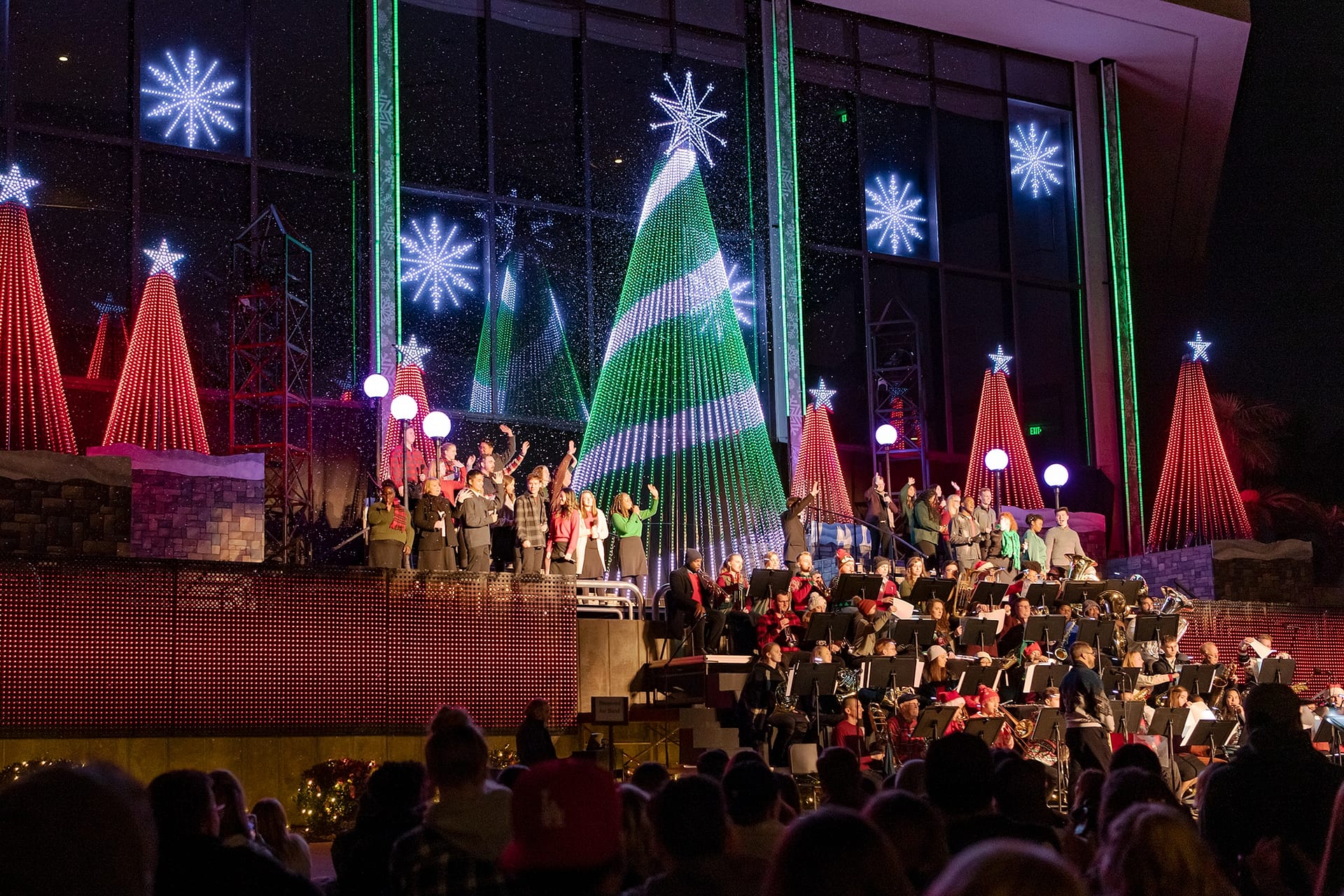 Christmas lights orchestra