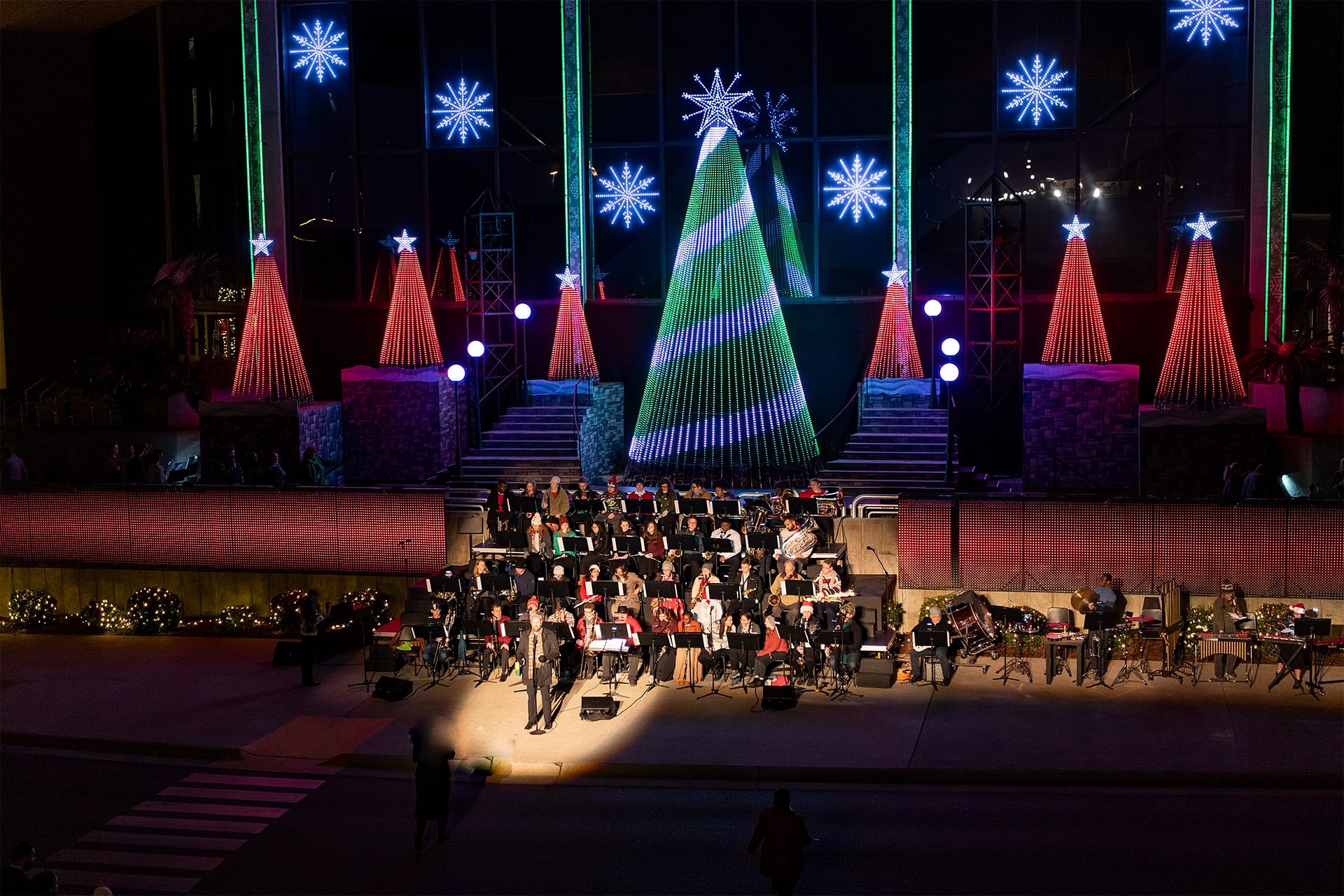 Christmas lights orchestra