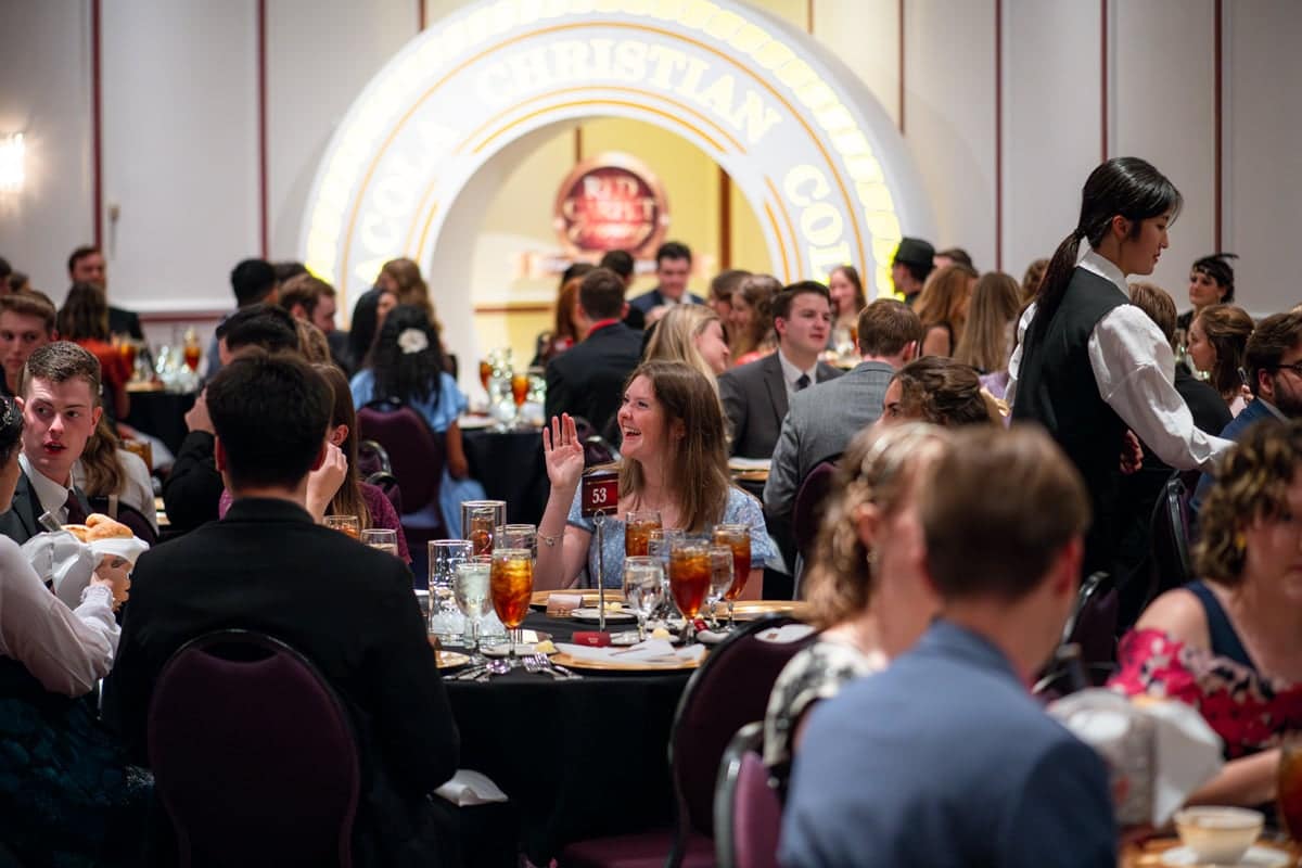 fine-arts-fine-dining-dinner PCC Students enjoy fine dining at the Red Carpet Fine arts event