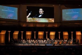 Paul Niu portrayed the prophet Elijah in the Fine Arts Mendelssohn's Elijah