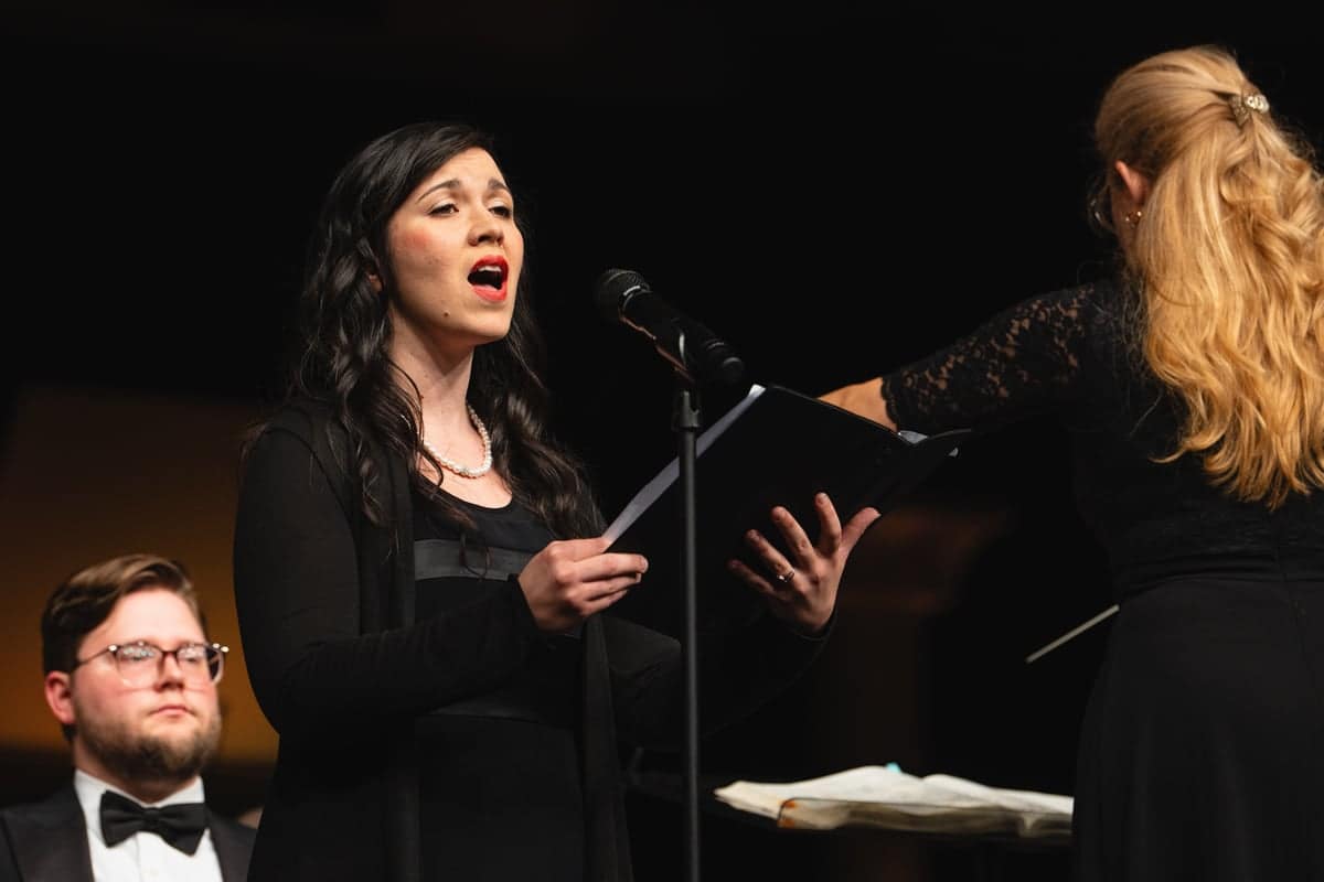 mendelssohns-elijah-soloist-woman PCC soloist presents a part in the Fine Arts Mendelssohn's Elijah