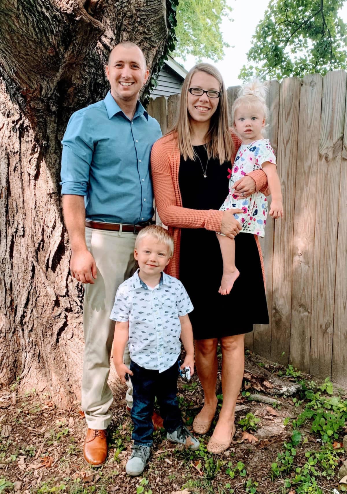 Rachel Jones and family