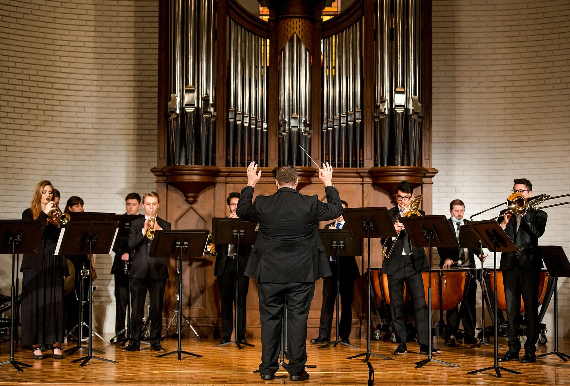 Chamber Ensemble performing during the PCC Chamber Concert.