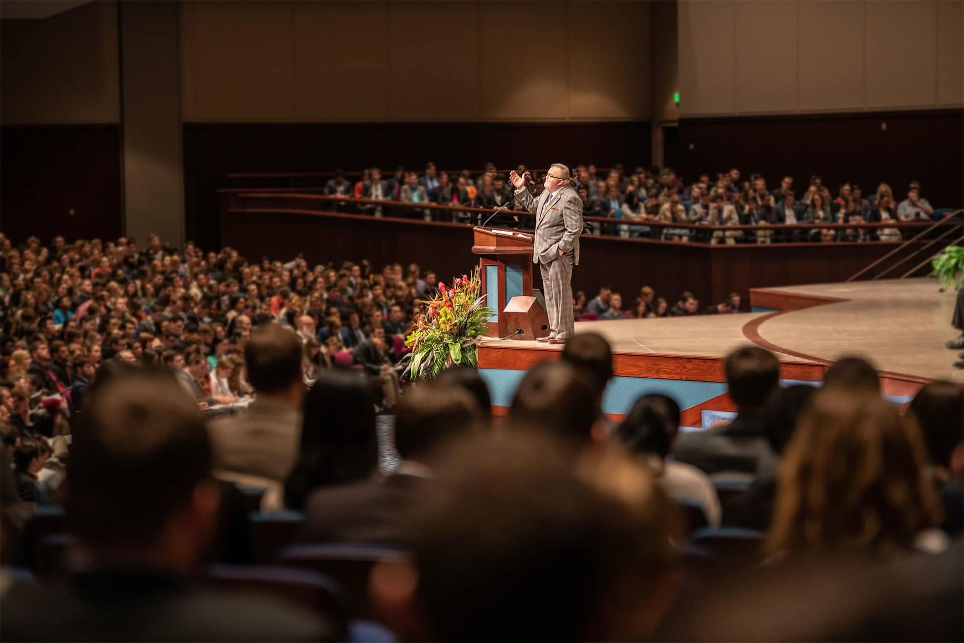 Shane Lewis preaching