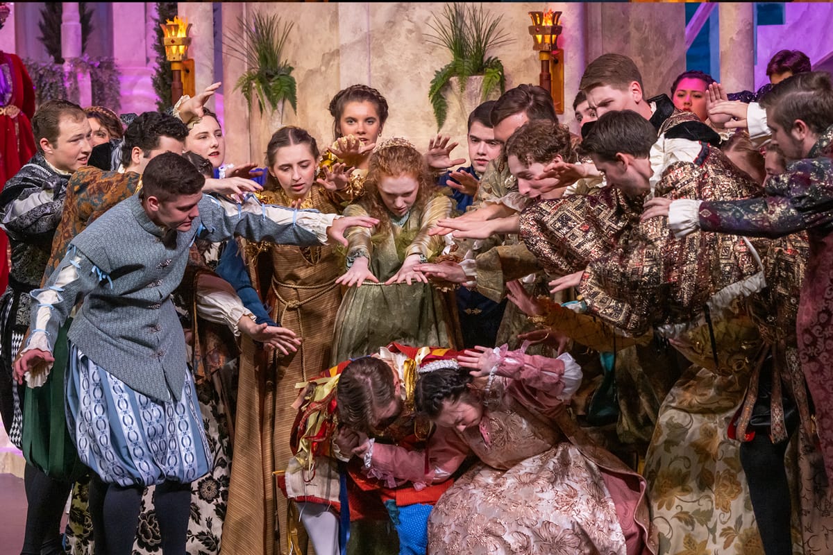 The New Mikado cast