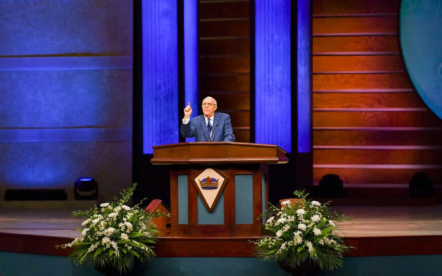 Dr. Johnny Pope preaching at PCC Bible Conference