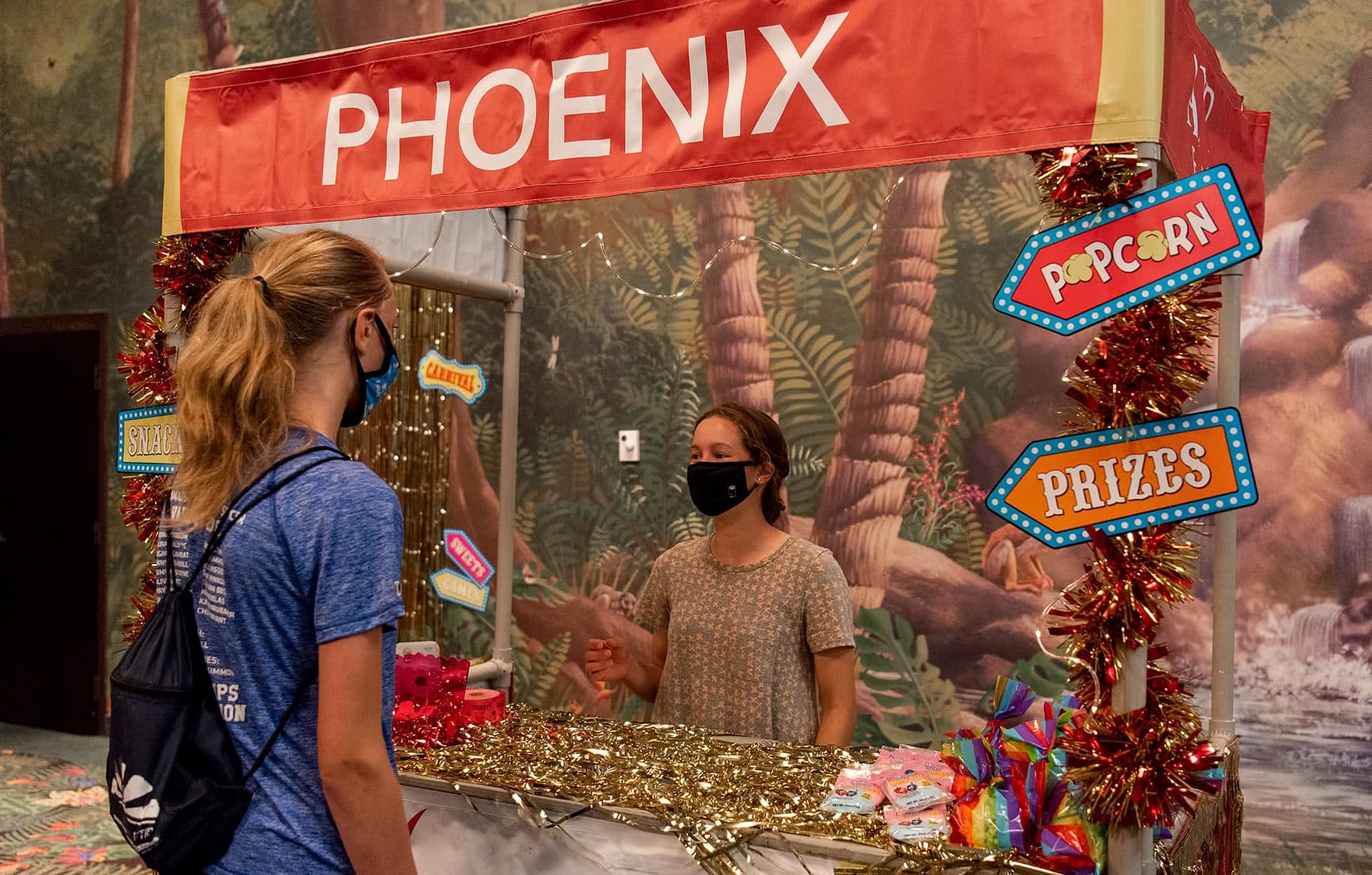 Two female students talk about joining the Phoenix collegian