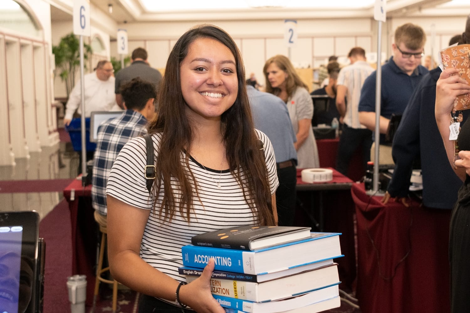 booksale-girl Textbook Sale
