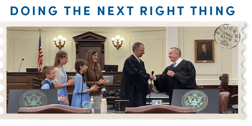 Judge Joshua Dunlap: Doing the Next Right Thing