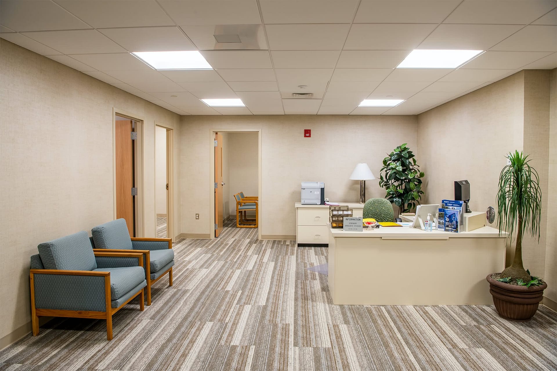 Academic Center office after renovation..