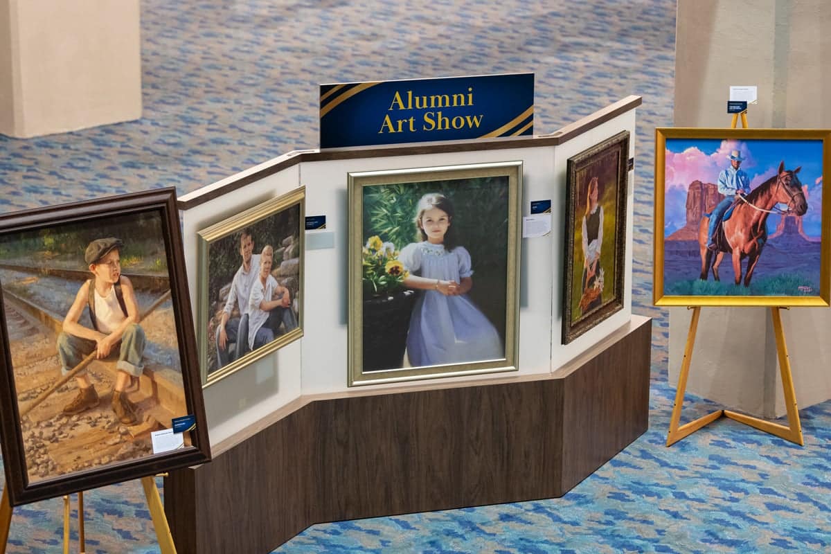 gala50th-artshow Alumni Art Show at the Gala