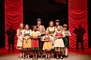 The von Trap family singers performing "Do-Re-Me" at the Kaltzburg festival.