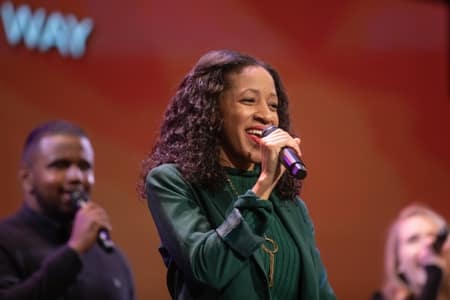 Kimberly Hawkins singing