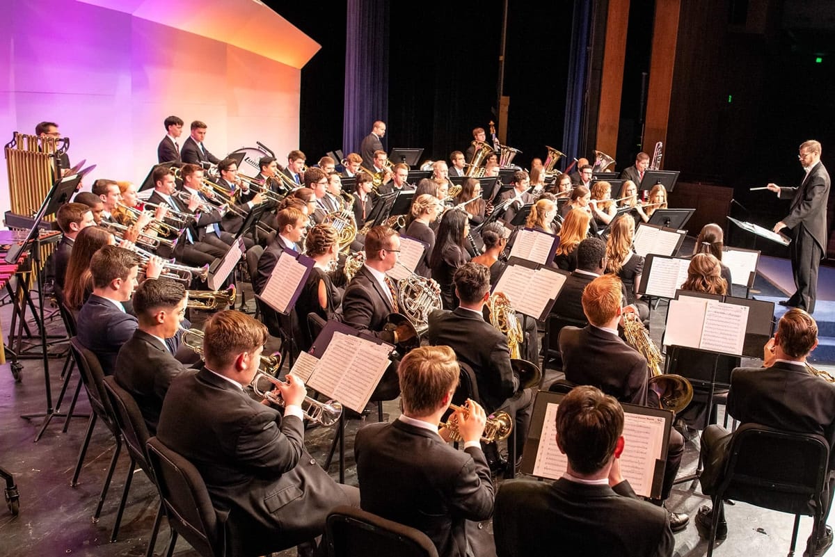 PCC Symphonic Band Rehearsal