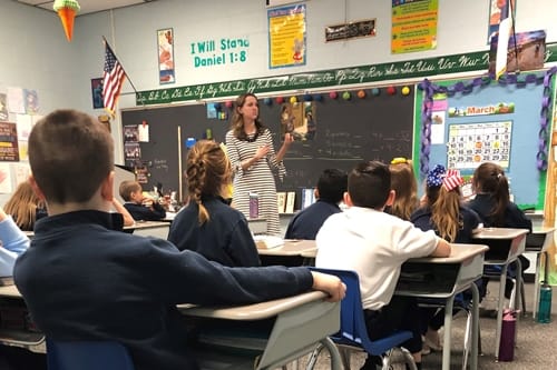 Alumna Sara Fulp Teaching
