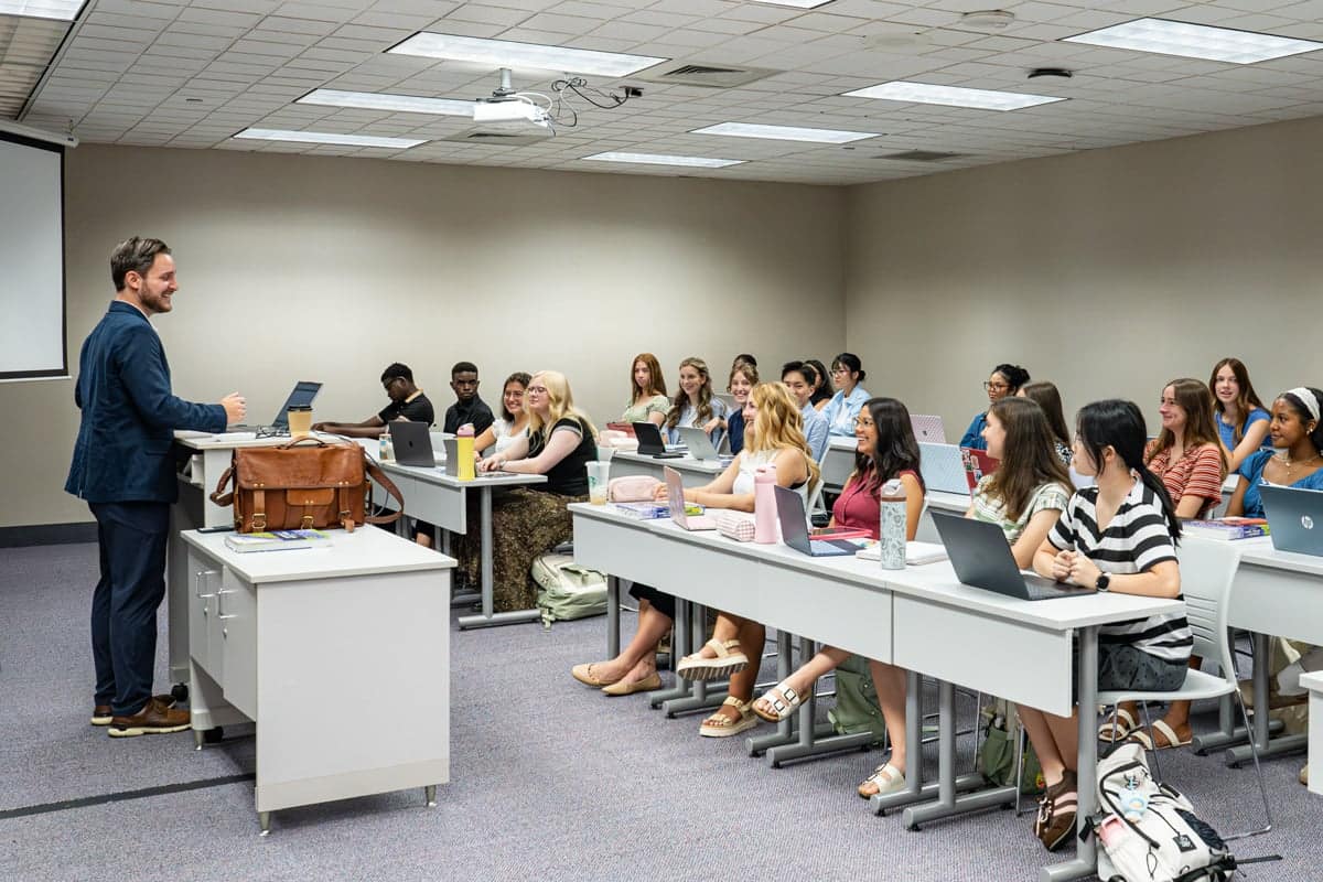 PCC students in the classroom