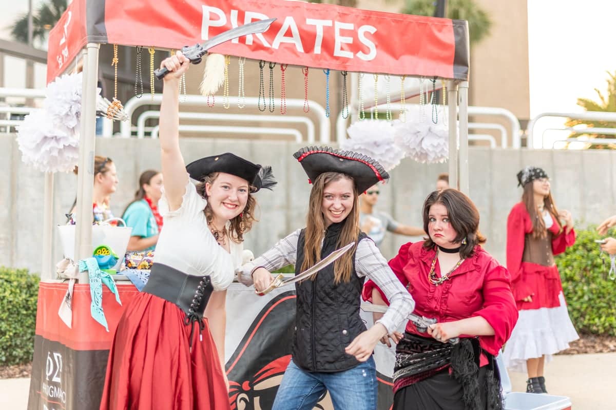 Greek Rush Collegian Booth Pirates