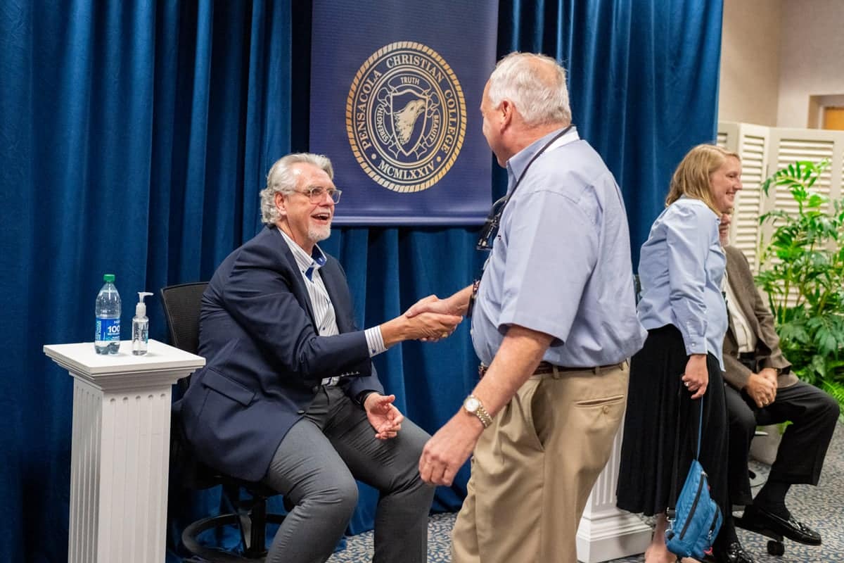 Reconnecting with PCC leadership at the Alumni brunch