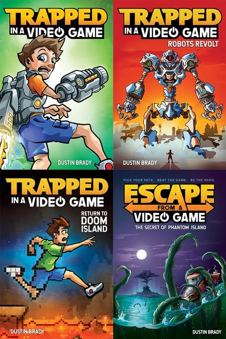 Trapped Series by Dustin Brady
