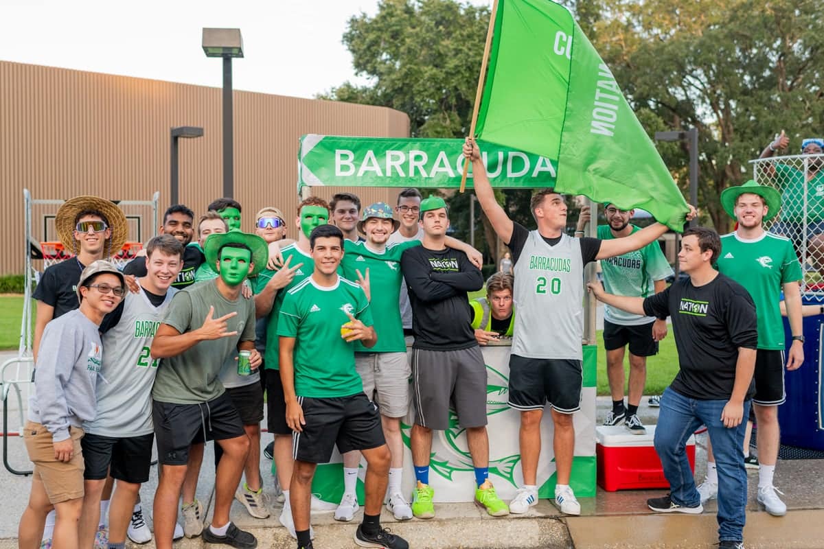 Greek Rush Collegian Booth Barracudas