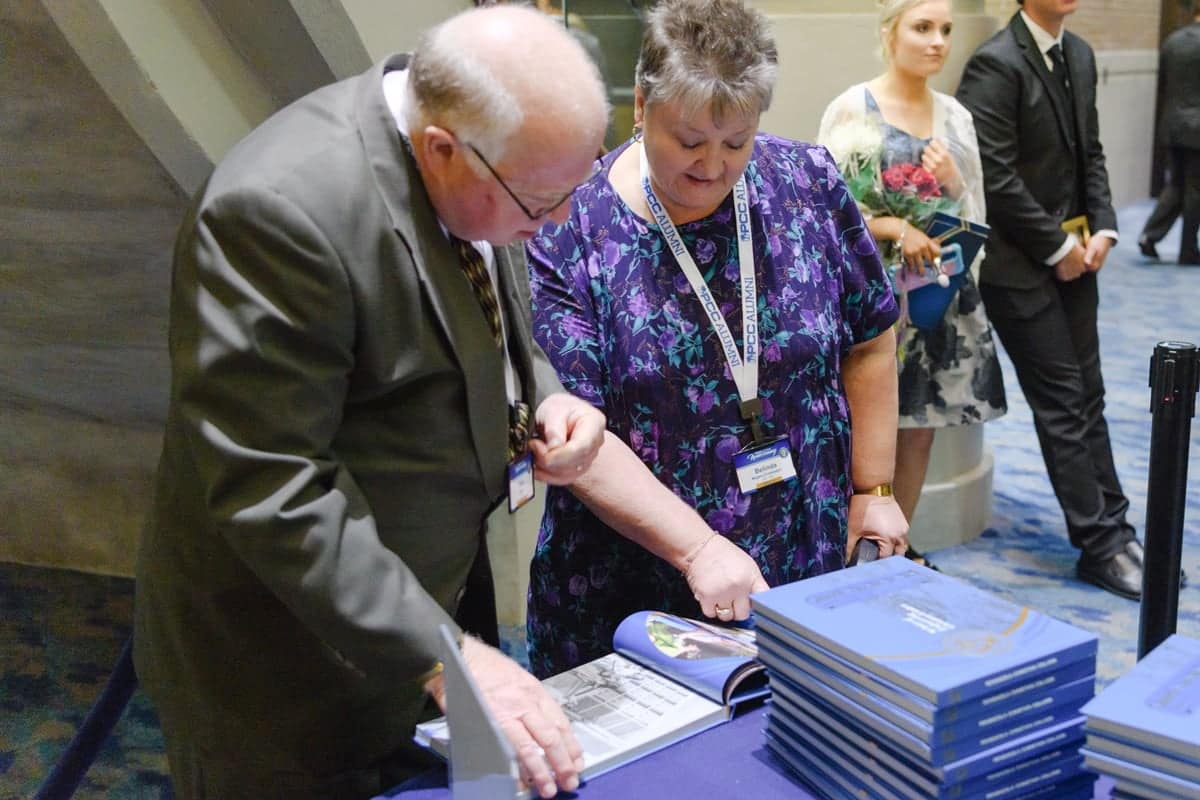 gala50th-commemorative-book PCC Alumni look at the 50th-Year Commemorative Book