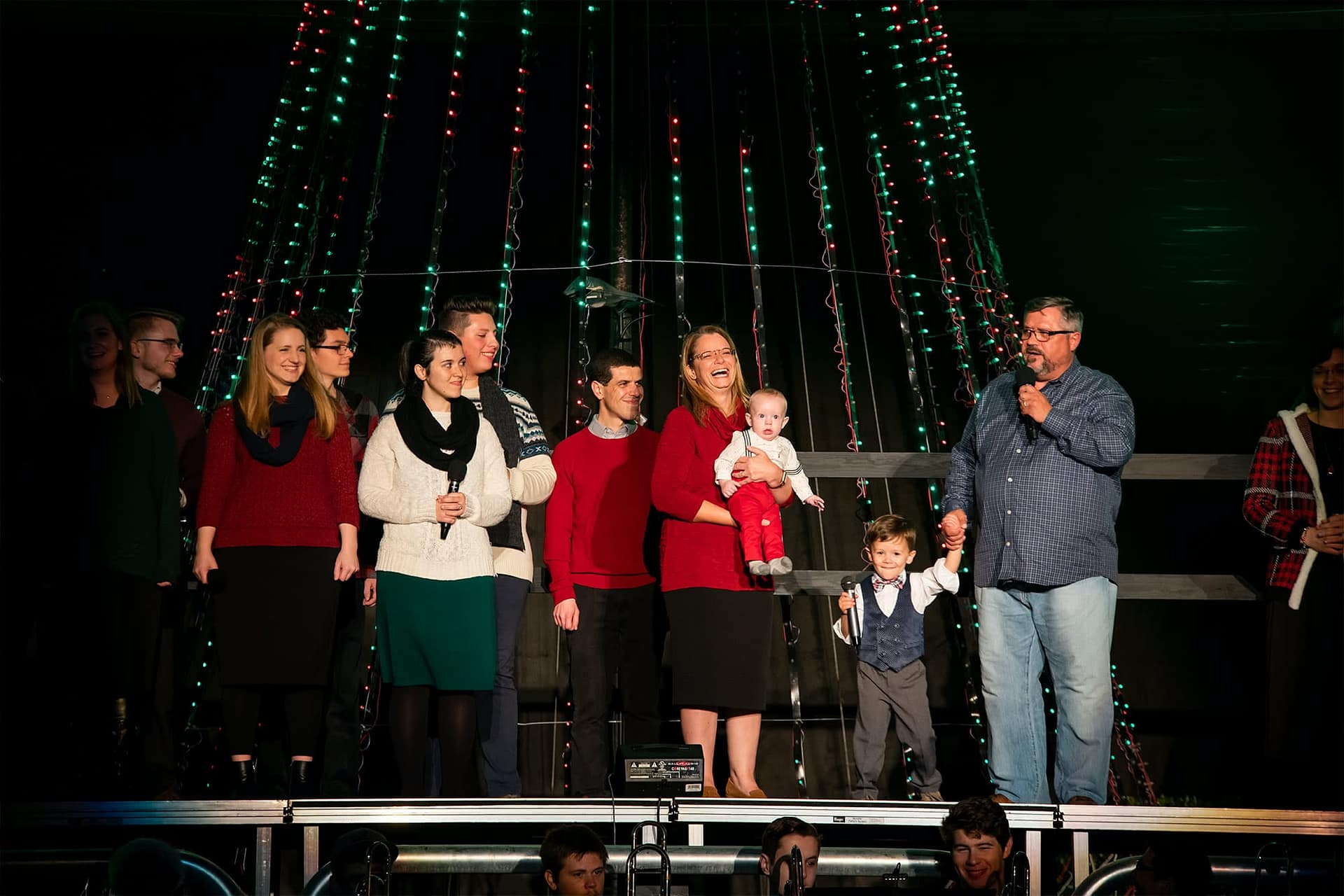 The Shoemakers and their grandsons wish the student body a Merry Christmas