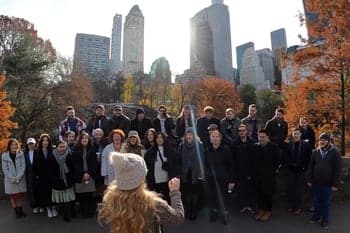 The PCC chamber ensemble in New York