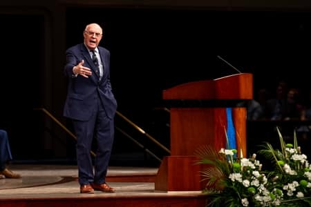 Johnny Pope at Bible Conference