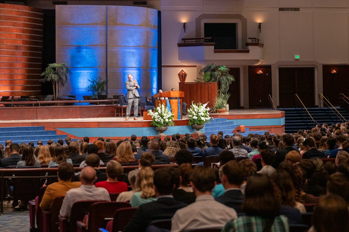 PCC Students have the opportunities to serve and attend Campus Church