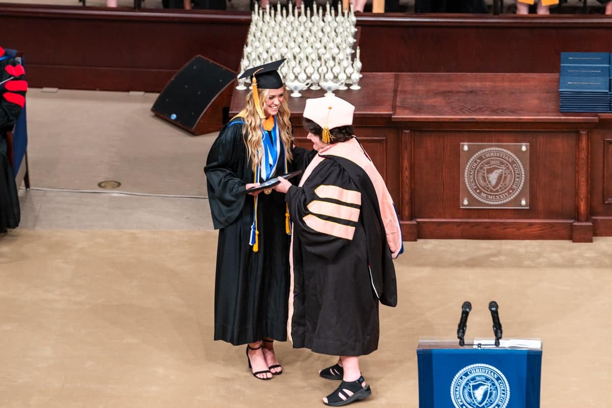 nursing-award-olinger Mekenzie Olinger was honored with the Nursing Excellence Award.