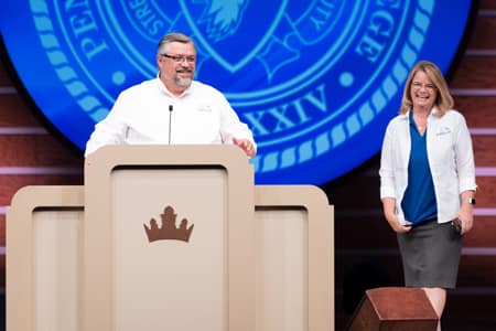 Summit Yearbook Dedication chapel
