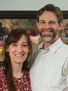 Alumni Adam Clague and His wife