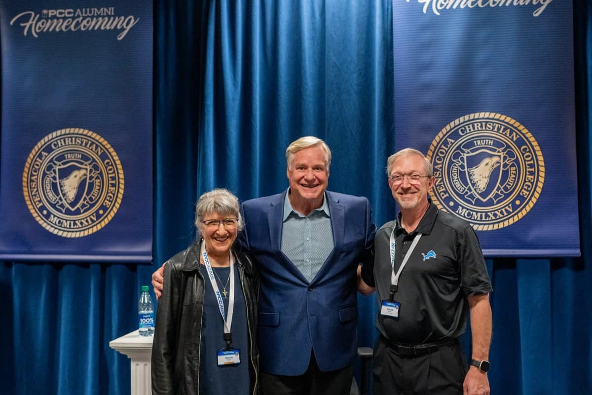 Reconnecting with PCC leadership at the Alumni brunch