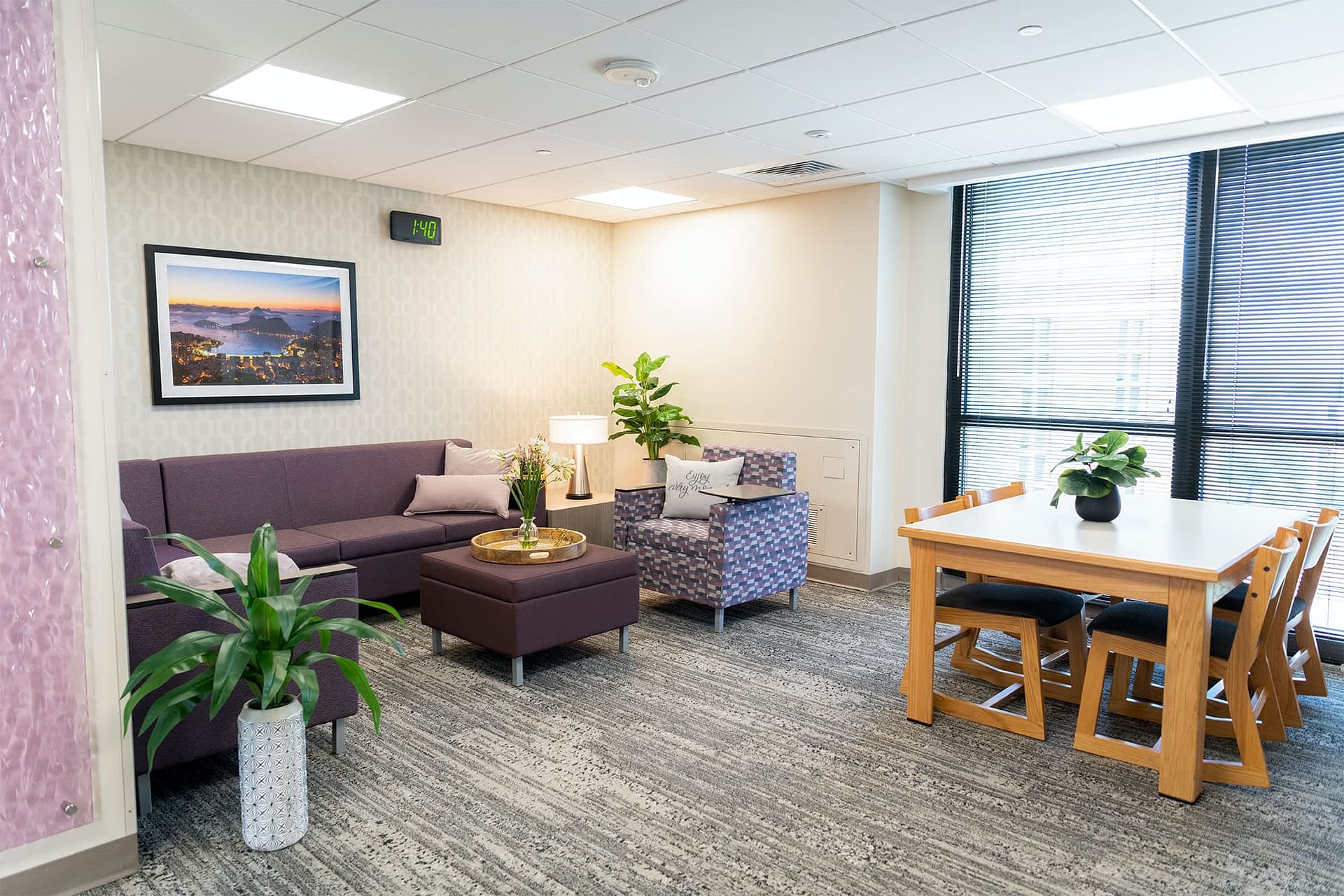 Griffith Tower dayroom.