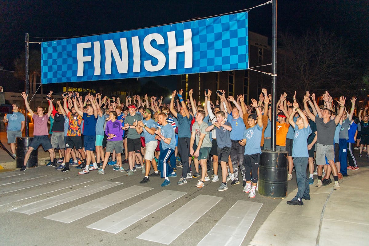 Runners at Starting Line
