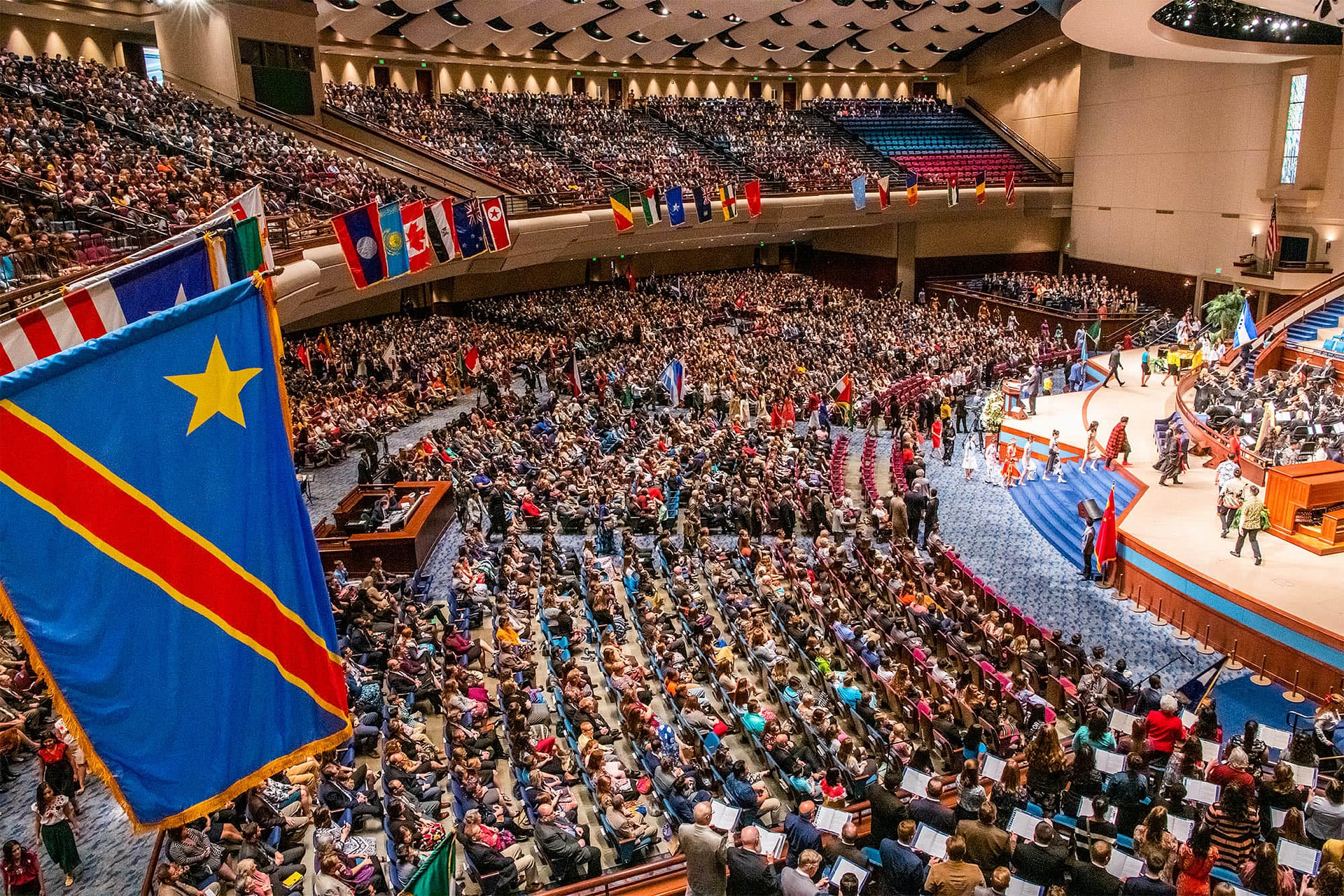 Campus Church Missions Conference Parade of Nations.