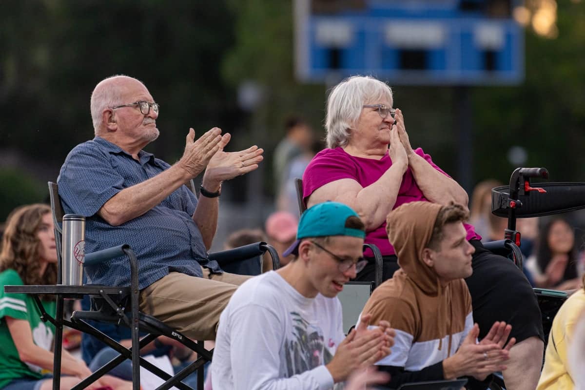 concert-on-the-green-4 Elderly Couple enjoys the music at Concert on the Green