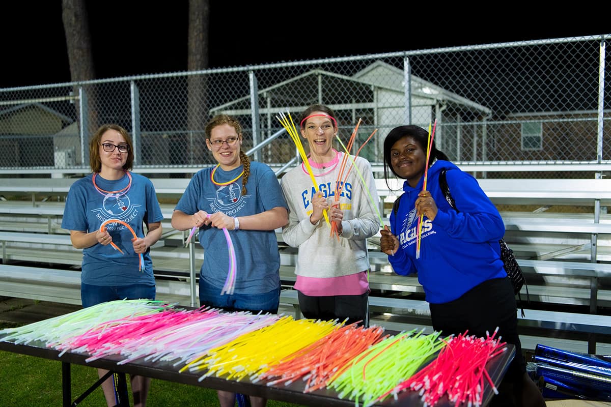 Students at Mission Run