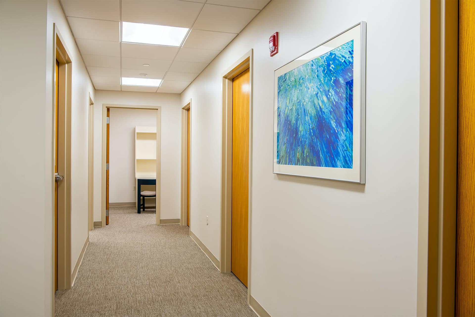 Offices after renovation.
