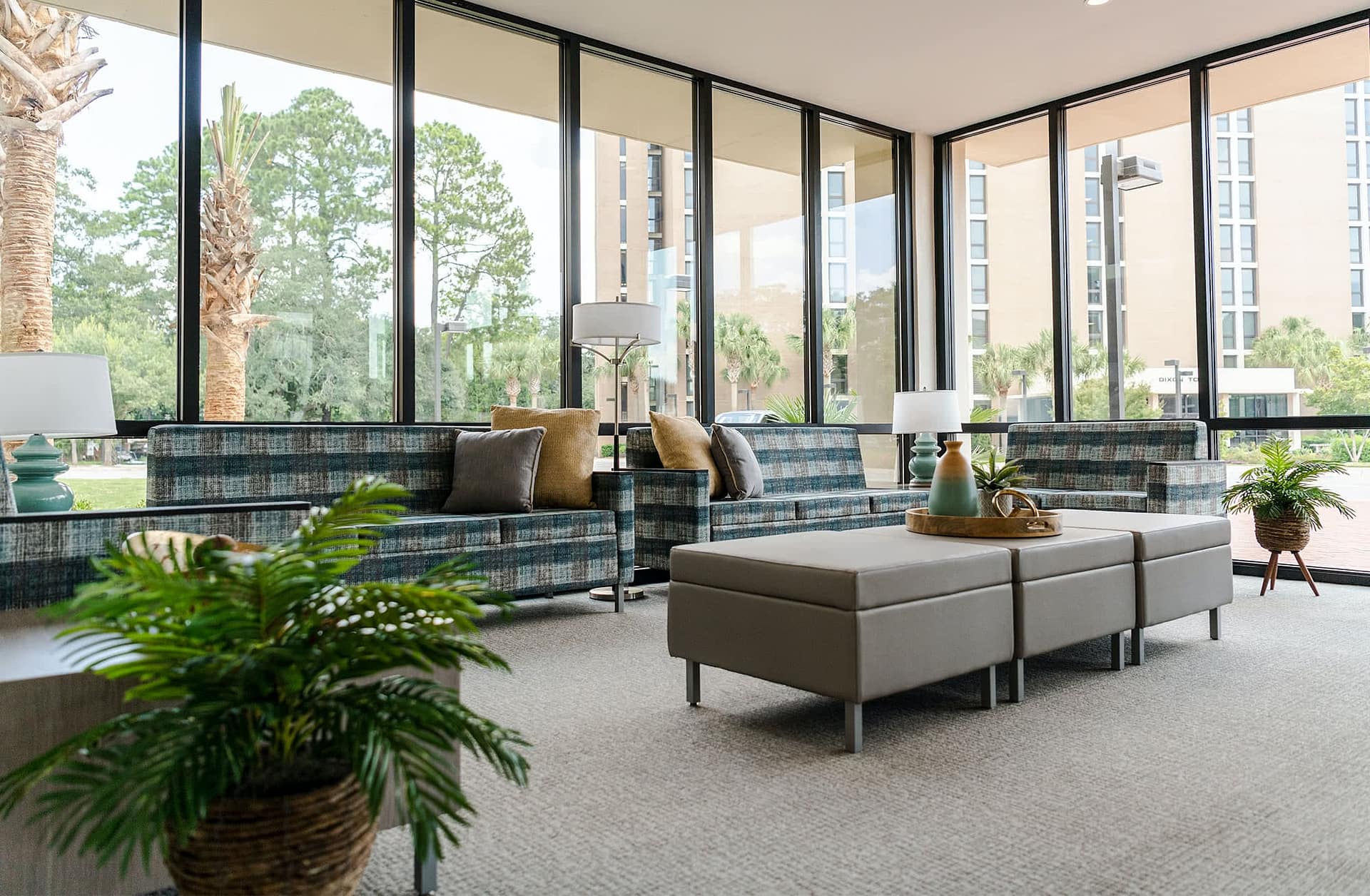 Griffith Tower lobby.