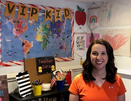 Alumna Sara Fulp Teaching with VIPkid
