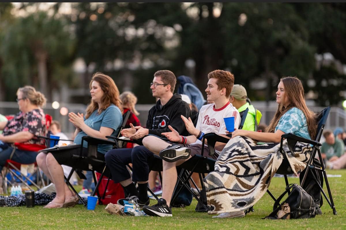 concert-on-the-green-2 People listen to the music at Concert on the Green