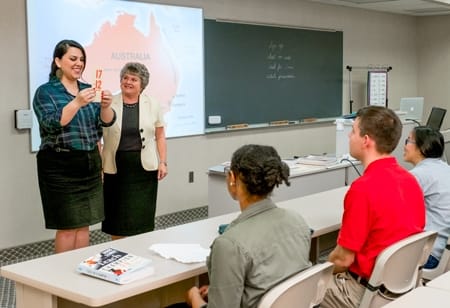 Linda Williams teaching
