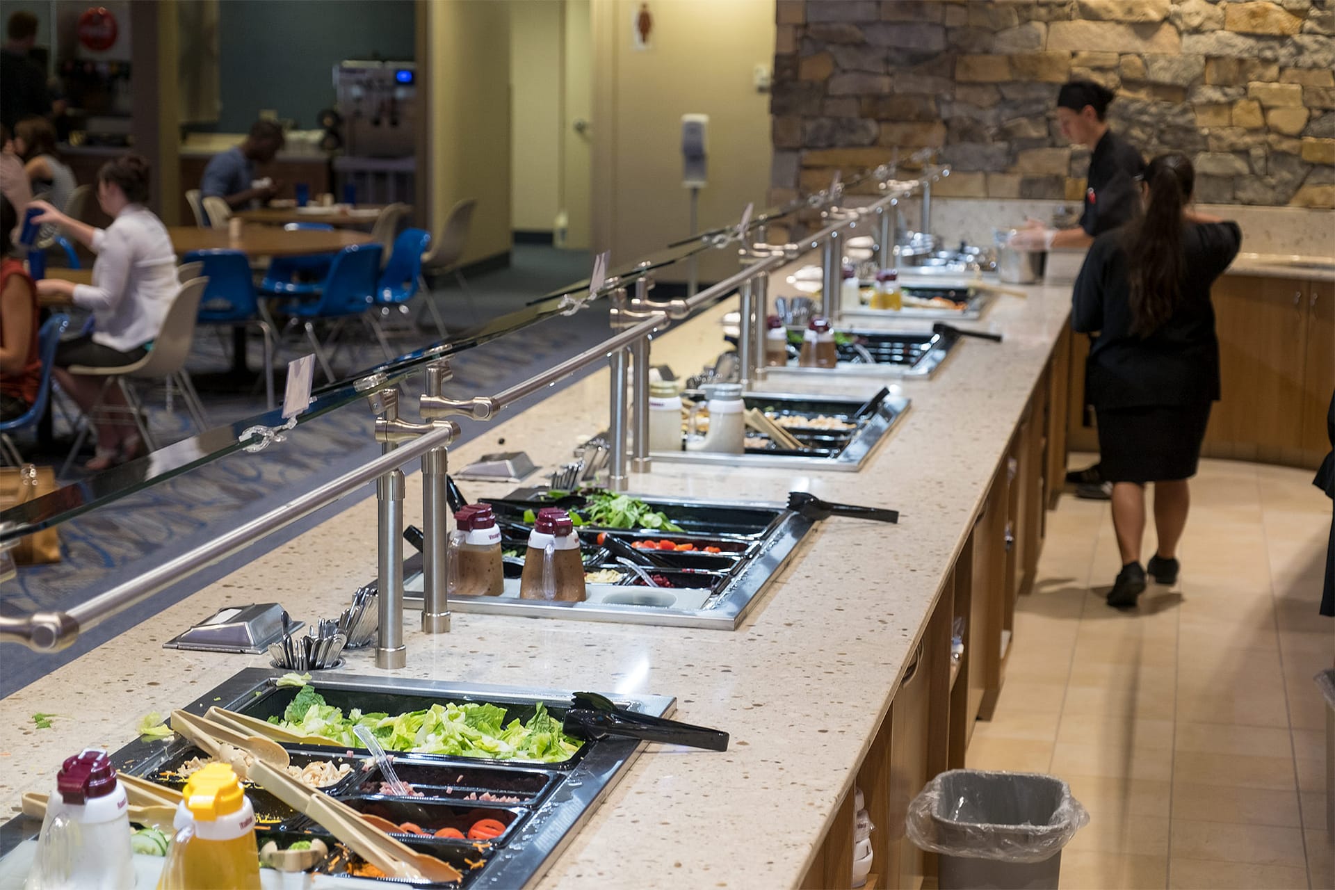 Salad bar.