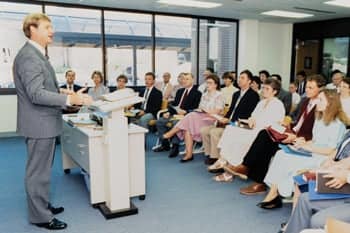 Dr. Jim Schettler teaching