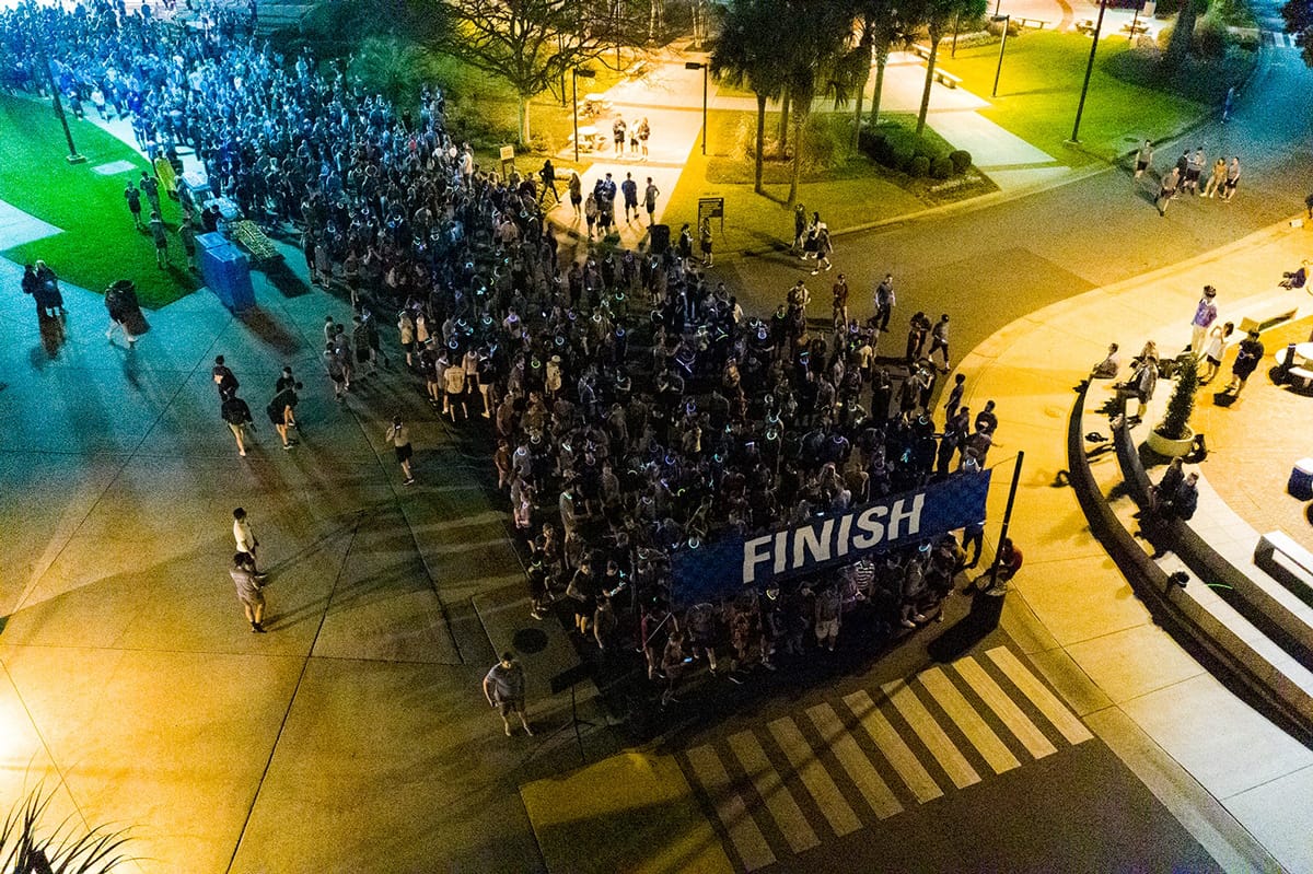 Runners at Starting Line