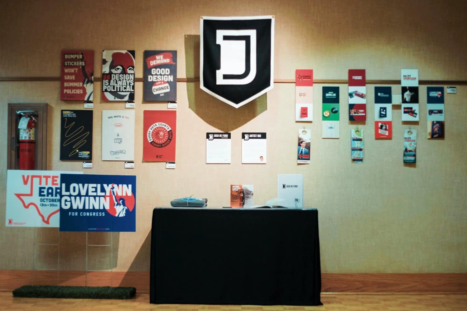 Josh Deford senior visual art exhibit
