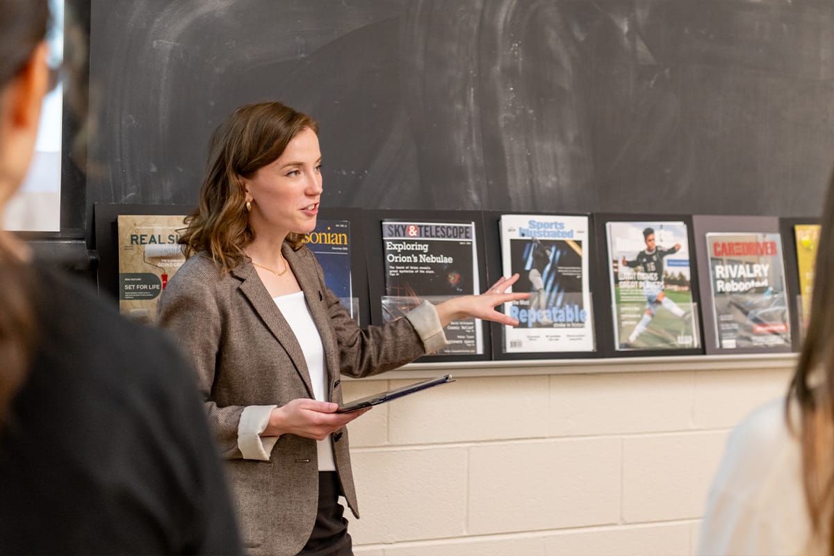 Visual Arts Program Graphic Design Class