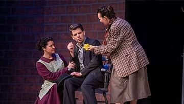 Shining Light Players acting in The Hiding Place